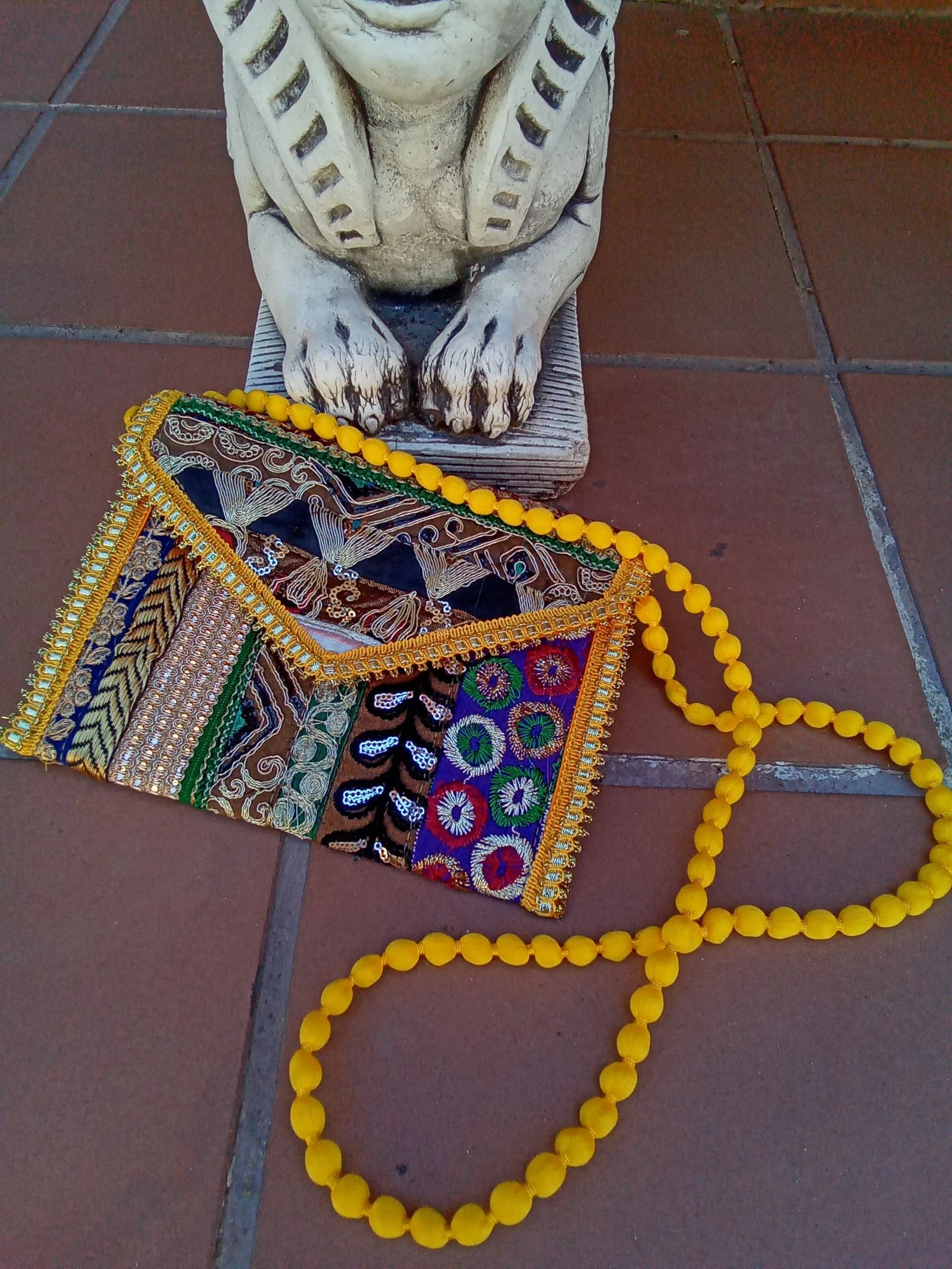 Bolsa India bordada multicolor – photo 15